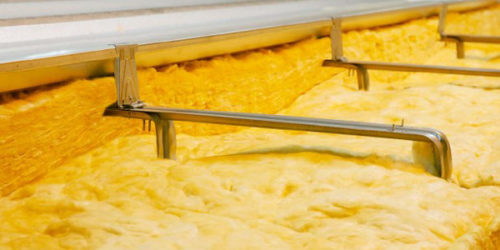 Elevated Roof Insulation - Valley Steel R-Boost